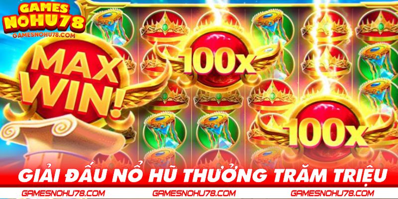 Giải đấu quay hũ với phần thưởng hàng trăm triệu đồng