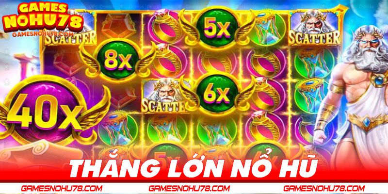 Người chơi chiến thắng lớn khi nổ hũ và nhận quà